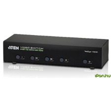 ATEN VGA/D-Sub + JACK Elosztó Fekete 30cm VS0401-AT-G kábel és adapter