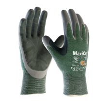ATG 34-450 LP MaxiCut Oil hőálló vágásbiztos védőkesztyű (zöld, 10/XL) védőkesztyű