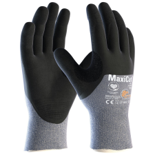 ATG 44-505 MaxiCut Oil vágásbiztos védőkesztyű (kék/fekete, 11/XXL) védőkesztyű