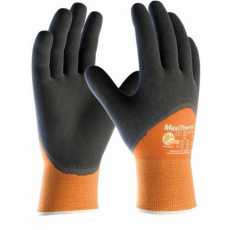 ATG Kesztyű ATG (30-202) Thermal latex 3/4 mártott orange/black 10