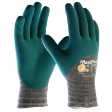 ATG Kesztyű ATG (34-925) Maxiflex Comfort ökölcsontig mártott szerelő green 08