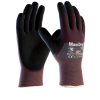 ATG Kesztyű ATG (56-425) Maxidry tenyér mártott szerelő olajálló purple/black 10