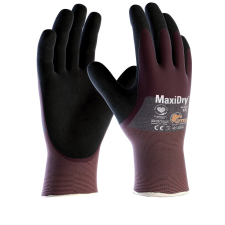 ATG Kesztyű ATG (56-425) Maxidry tenyér mártott szerelő olajálló purple/black 10 védőkesztyű