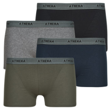Athena Boxerek BASIC COTON Pack de 4 Tengerész EU XXL férfi alsó
