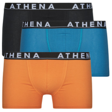 Athena Boxerek EASY COLOR Pack de 3 Fekete EU M