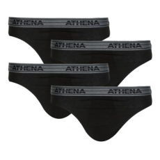 Athena Bugyik BASIC COTON Pack de 4 Fekete EU XXL