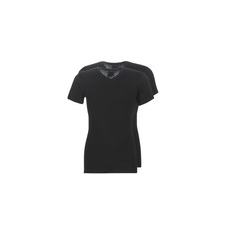 Athena Rövid ujjú pólók T SHIRT COL V Fekete EU L