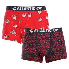 Atlantic 2PACK többszínű Atlantic férfi boxeralsó (2GMH-018) M férfi alsó