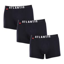 Atlantic 3PACK sötétkék Atlantic férfi boxeralsó (3MH-011blue) XXL férfi alsó
