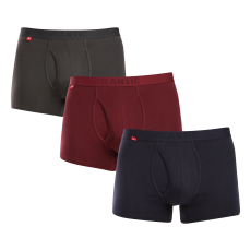 Atlantic 3PACK többszínű Atlantic férfi boxeralsó (3MH-184) L