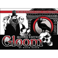 Atlas Games Gloom! Card game 2nd Edition kértyajáték angol változat társasjáték