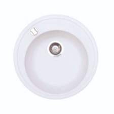  ATLAS Gránit Mosogató - Fehér - 51 cm mosogatótálca