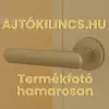  ATLAS kilincshez való kültéri ajtófedél fekete 56 mm-es ajtókhoz nagy