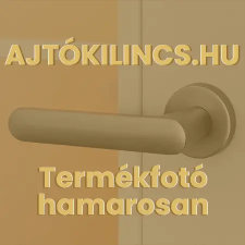  ATLAS kilincshez való kültéri ajtófedél fekete 56 mm-es ajtókhoz nagy zár és alkatrészei