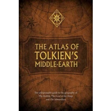  Atlas of Tolkien's Middle-earth – Karen Wynn Fonstad idegen nyelvű könyv