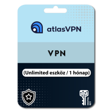 AtlasVPN Atlas VPN (Unlimited eszköz / 1 hónap) (Elektronikus licenc) karbantartó program