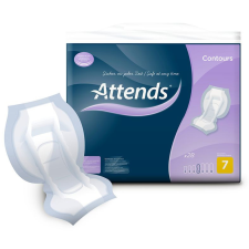 Attends Contours Regular 7 (1865 ml) inkontinencia betét 28x gyógyászati segédeszköz