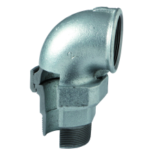 Atusa horganyzott 1" kb könyökhollander (09725005) hűtés, fűtés szerelvény