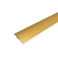  Átvezető profil gyorsrögzítésű eloxált alu aranyszínű dekorburkolat
