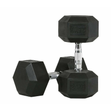 ATX Hexa gumírozott kézi súlyzók 1-50kg-ig 12,5 kézisúlyzó