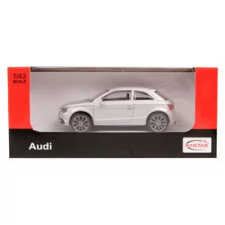 Audi A1 fém autómodell - 1:43, többféle autópálya és játékautó