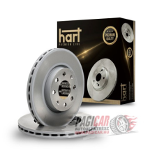 Audi A3 8L1 hátsó féktárcsa (230mm, hűtetlen) - Hart Premium SZETT (2db) autóalkatrész