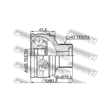  AUDI A4, A5, Q5 KÜLSŐ CSUKLÓ 07- 8R0498099 autóalkatrész