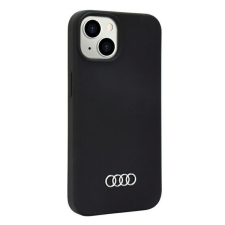 Audi Apple IPhone 13 / 14 / 15 szilikon tok, sötétszürke tok és táska