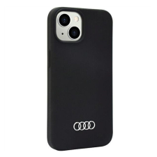 Audi Apple iPhone 13 / 14 / 15 szilikon tok, sötétszürke tok és táska