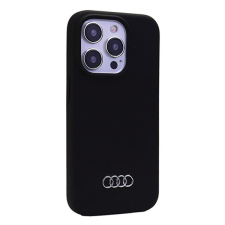 Audi Apple iPhone 15 Pro Max szilikon tok, fekete tok és táska