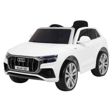 Audi Autokids gyermek elektromos autó, Audi Q8, fehér elektromos járgány