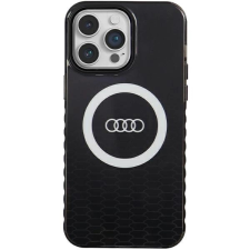 Audi IML Big Logo MagSafe tok iPhone 14 Pro Max - fekete tok és táska