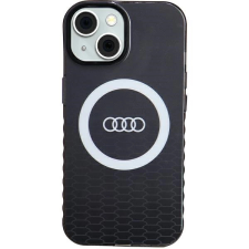 Audi IML Big Logo MagSafe tok iPhone 15/14/13 - fekete tok és táska