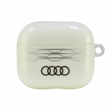  Audi IML geometrikus mintás AirPods 3 tok - fehér fülhallgató, fejhallgató tok