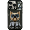 Audi Nimmy Cool&Cute 2.0 Dog Tok iPhone 15 Pro - Fekete (N-KM-IP15-PRO-01)