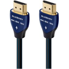 Audioquest HDMI 2.1 Összekötő Kék 1.5m HDM18BLUE150 kábel és adapter