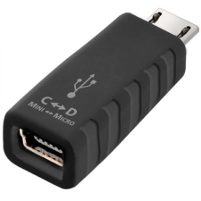 Audioquest USB 3.0 Mini USB Átalakító Fekete 3cm USBMMICROAD kábel és adapter