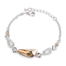 Audrey női karkötő whitegold-topáz karkötő