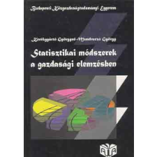Aula Kiadó Statisztikai módszerek a gazdasági elemzésben - Kerékgyártó Gy.-né-Mundruczó antikvárium - használt könyv