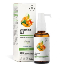 Aura Herbals Vitámin D3 2000 IU Vegan Emulzió 50 ml vitamin és táplálékkiegészítő