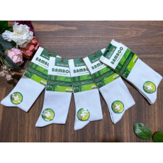 Aura Via Aura.via férfi bambusz hosszú száru zokni FF9508 1cs/5pár fehér