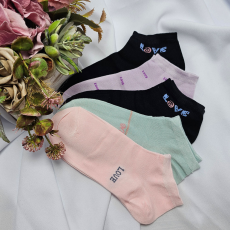 Aura Via Bambusz titokzokni vegyes színben 5 pár/cs 35-38