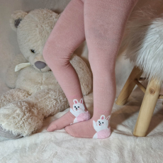 Aura Via Gyerek harisnya NYUSZIS-rózsaszín 4-6 év