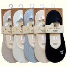 Aura Via női microfiber titokzokni szilikon tapadással(5 szín) női zokni