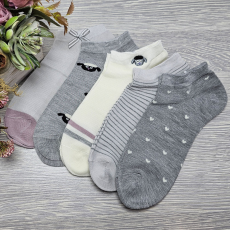 Aura Via Női titokzokni bárány mintás 5 pár/cs 38-41