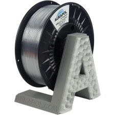 AURAPOL PET-G filament - natúr, átlátszó, 1kg, 1,75mm, AURAPOL (PETG684685) nyomtató kellék