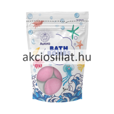 Aurora Bath Bomb Bubble Gum fürdőbomba 3x50g tusfürdők