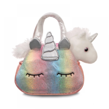 AURORA GIFT Fancy Pals plüss unikornis figura táskában 20cm plüssfigura