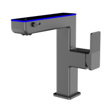 AUSTLER FH-3623 smart mosdó csaptelep - multifunkciós fej - vízhőfok kijelző (gunmetal) csaptelep