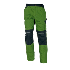 Australian Line Cerva Stanmore zöld/fekete színű munkavédelmi nadrág